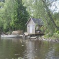 Badhuset från sjön